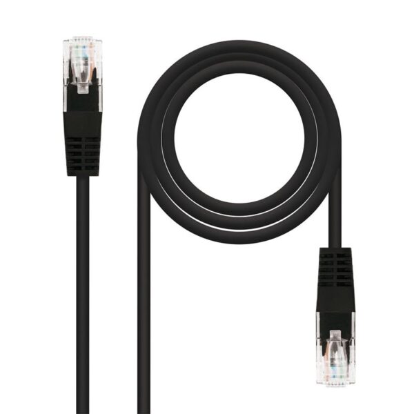 Cable De Red Cat.6 Utp 1M Nanocable Black