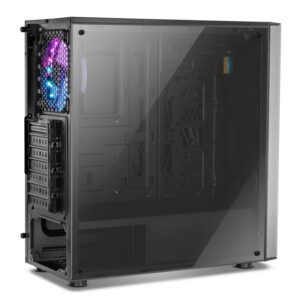 Caja Ordenador Nox Infinity Omega Atx Cooler Rgb Black Argb - Imagen 4