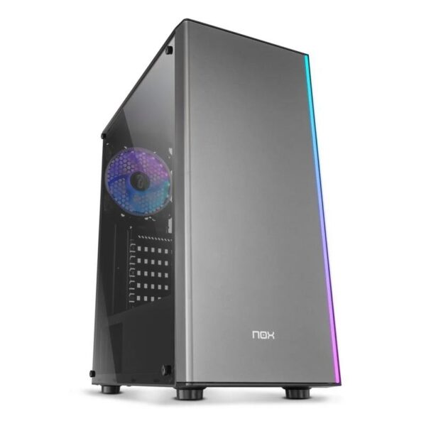 Caja Ordenador Nox Infinity Omega Atx Cooler Rgb Black Argb