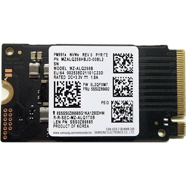 Disco Duro Ssd Samsung 256gb M.2 Nvme 2242 M2