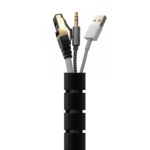 Organizador De Cable Aisens Flexible 25mm 2m Black - Imagen 2