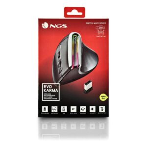 Raton Ngs Evo Karma Led Ergonomic Wireless - Imagen 8