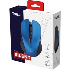 Raton Trust Mydo Silent Click Wireless Blue - Imagen 9