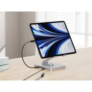 Soporte + Dock Usb-c Conceptronic Hdmi Usb-c Pd 100w Usb Microsd Silver - Imagen 5