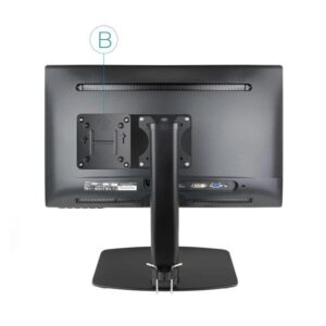 Soporte En Monitor Para Mini Pc Tooq 3Kg Vesa Black - Imagen 4