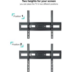 Soporte Tv Monitor Tooq 37-80 40Kg Inclinable Giratorio Black - Imagen 4