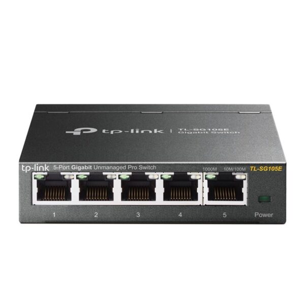 Switch Tp-Link Tl-Sg105E Gigabit 5 Puertos Easy Smart Semigestionable